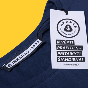 Vyriški marškinėliai INKARAS NAVY - www.inkaras.lt